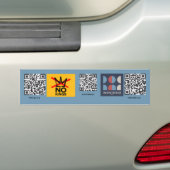 No Kings / Indivisible Bumpersticker (Op auto)