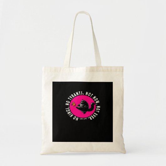 No Kings, Just Cats Essential Tote Bag (Voorkant)