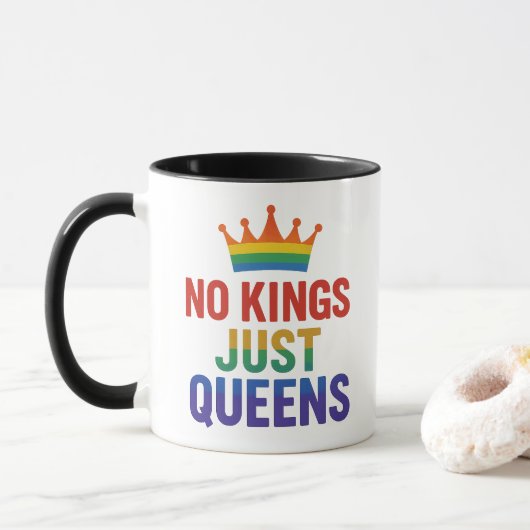 No Kings Just Queens Mug Mok (Met donut)