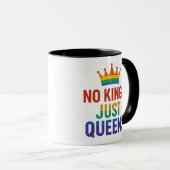 No Kings Just Queens Mug Mok (Voorkant rechts)