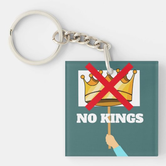 No Kings Keychain (voorkant)
