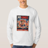 No Kings! Long Sleeve T-Shirt (Voorkant)