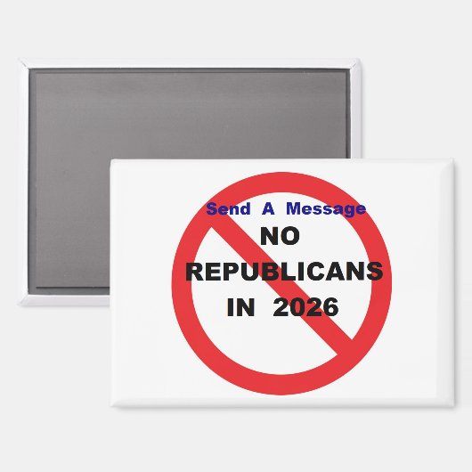 NO kings- Magneet (Voorkant / Achterkant)