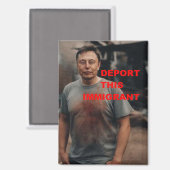 NO KINGS MAGNEET (Voorkant / Achterkant)