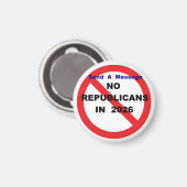 NO KINGS MAGNEET (Voorkant / Achterkant)