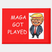 NO kings Magneet (Voorkant)