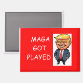 NO kings Magneet (Voorkant / Achterkant)