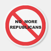 NO KINGS MAGNEET (Voorkant)