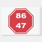 NO kings- Magneet (Voorkant)