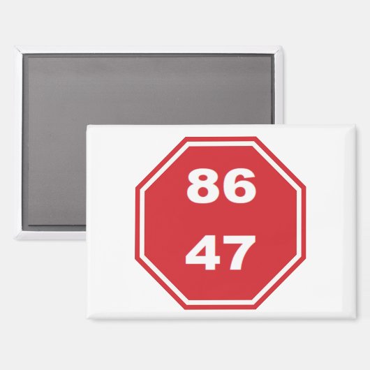 NO kings- Magneet (Voorkant / Achterkant)