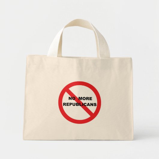 NO KINGS MINI TOTE BAG (Voorkant)