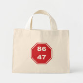 NO KINGS  MINI TOTE BAG (Voorkant)