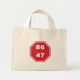 NO KINGS  MINI TOTE BAG