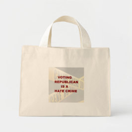 NO KINGS MINI TOTE BAG