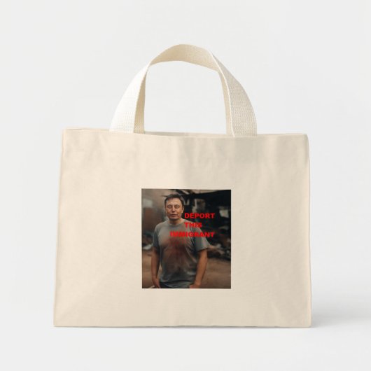 NO KINGS MINI TOTE BAG (Voorkant)