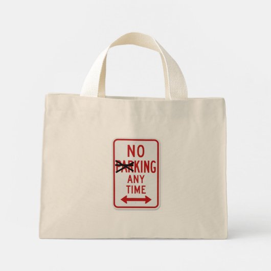 NO KINGS MINI TOTE BAG (Achterkant)