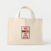 NO KINGS MINI TOTE BAG (Voorkant)
