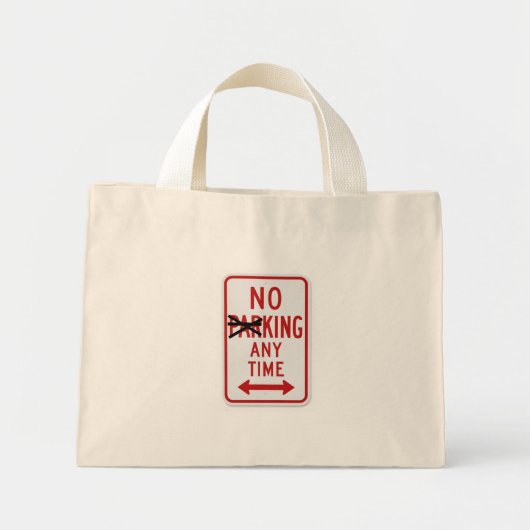 NO KINGS MINI TOTE BAG (Voorkant)