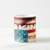 No Kings Mug – Bold Patriotic Art Desig Koffiemok (Center)
