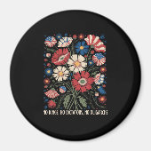 No Kings No Dictators No Oligarchs In America Funn Magneet (Voorkant)