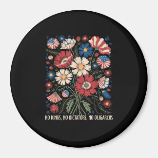 No Kings No Dictators No Oligarchs In America Funn Magneet