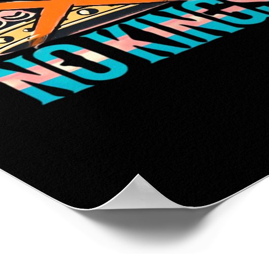 No Kings No Oligarchs  Poster (Hoek)