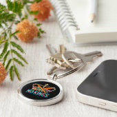 No Kings No Oligarchs  Sleutelhanger (Zijkant)