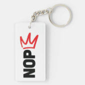 No Kings NOPE Keychain (achterkant)