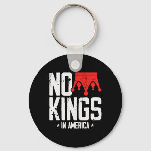 No Kings Patriotic Freedom Liberty Verenigde Stat Sleutelhanger
