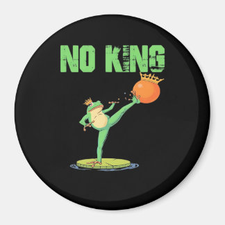 No Kings Portland Frog Protest – Funny Anti-Author Magneet