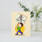 No Kings Postcard Briefkaart (Staand voorkant)