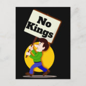 No Kings Postcard Briefkaart (Voorkant)