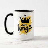 No Kings – Power to the People Design Mok (Links)