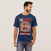 No Kings Protest Shirt (Voorkant volledig)
