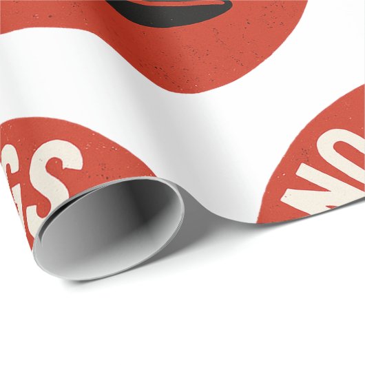 No Kings Protest Symbol Cadeaupapier (Rol Hoek)