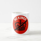 No Kings Protest Symbol Koffiemok