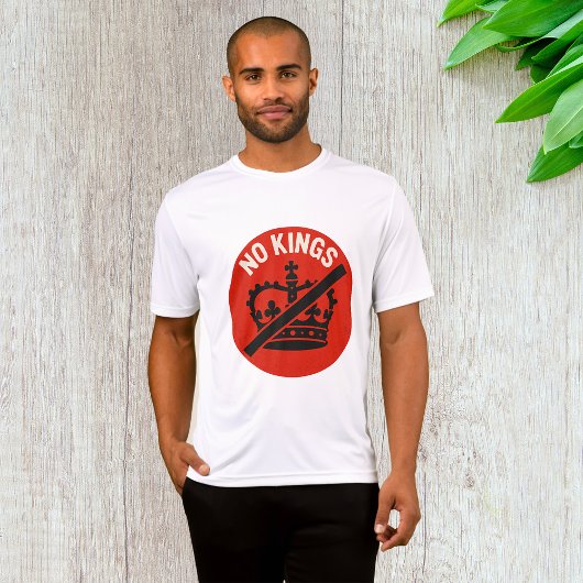No Kings Protest Symbol T-shirt