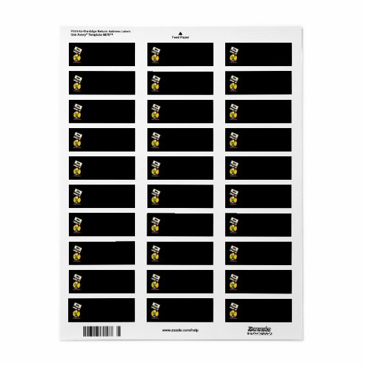 No Kings Return Address Label (Full Sheet)