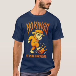 No Kings Sheep Rebellion T-shirt