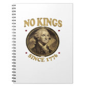 No Kings Since 1776 Classic Notitieboek (Voorkant)