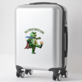 No Kings Since 1776 Portland Frog |  Frog Kicking  Sticker (Koffer)