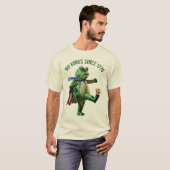 No Kings Since 1776 Portland Frog | Kicking Crown T-shirt (Voorkant volledig)