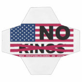 "NO kings" Soccer Ball Voetbal (Enkel)