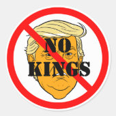 No Kings sticker (Voorkant)