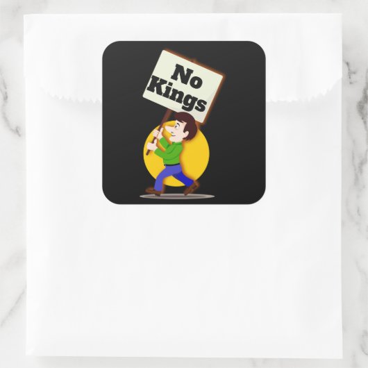 No Kings Sticker (Tas)