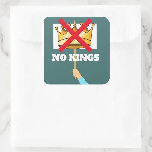 No Kings Sticker (Tas)