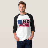 "NO kings" T-shirt (Voorkant volledig)