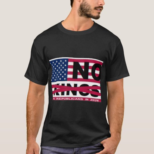 NO KINGS T-SHIRT (Voorkant)