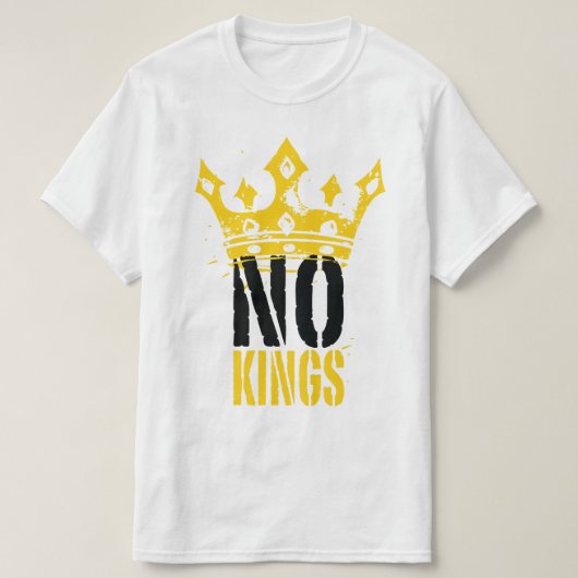 no kings t-shirt (Design voorkant)