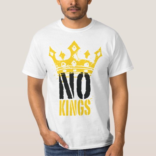 no kings t-shirt (Voorkant)